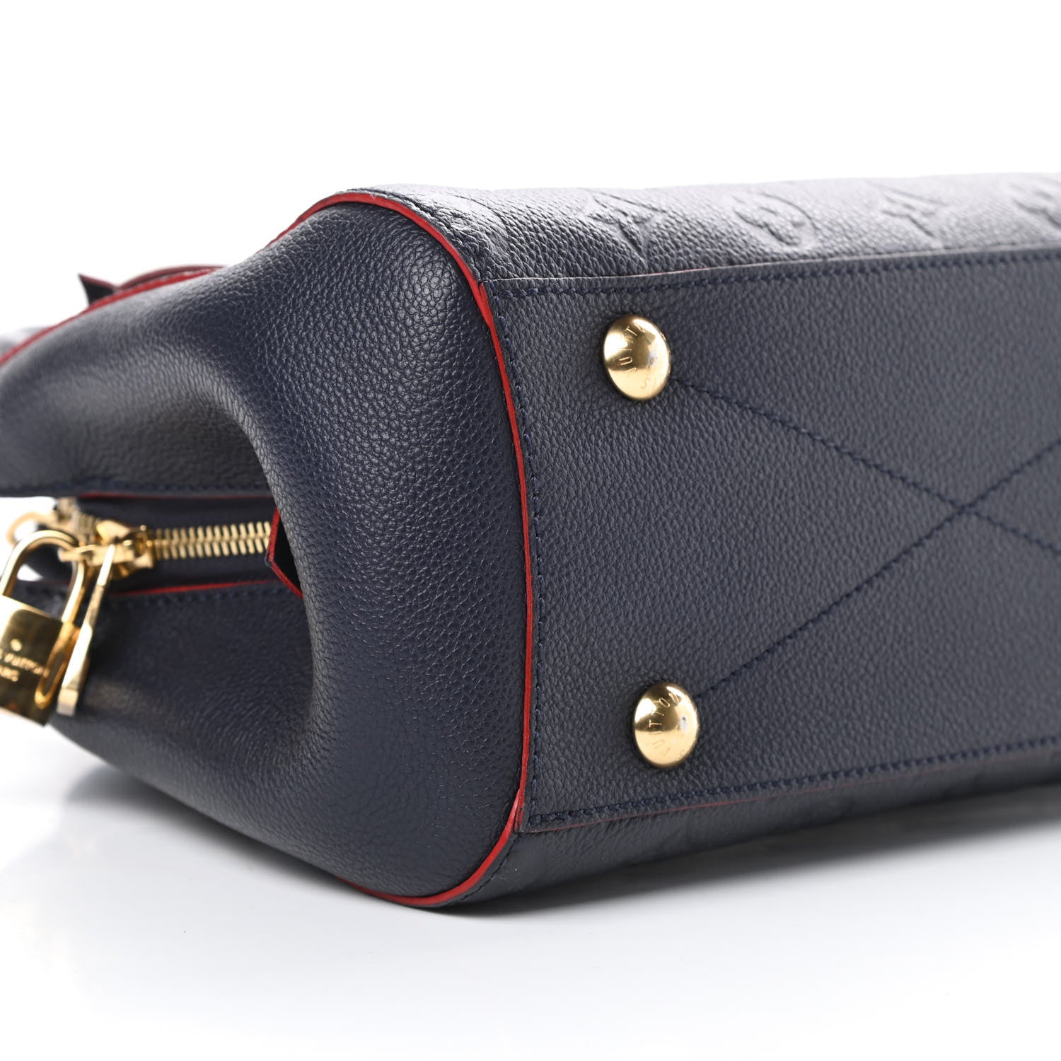 Louis Vuitton Empreinte Montaigne BB Marine Rouge 9 of 11