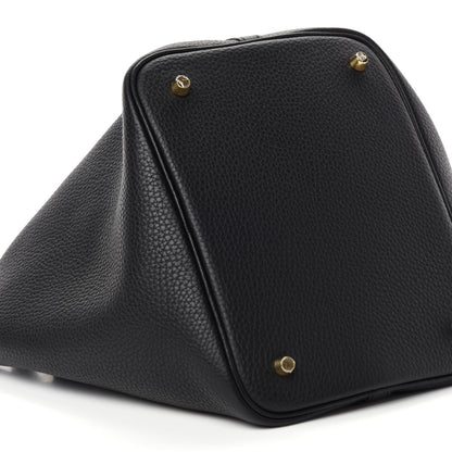 Hermes Taurillon Clemence Picotin Lock 22 MM Black 6 of 11