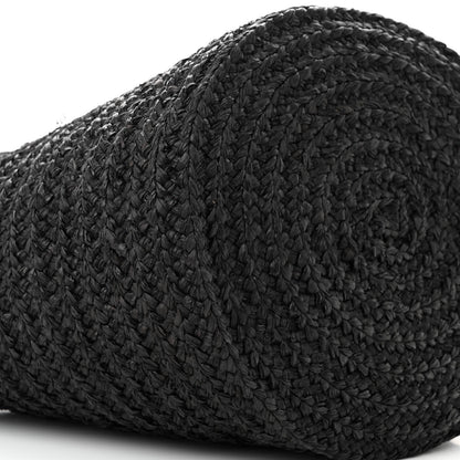 Saint Laurent Raffia Medium Panier Bag Black 8 of 9