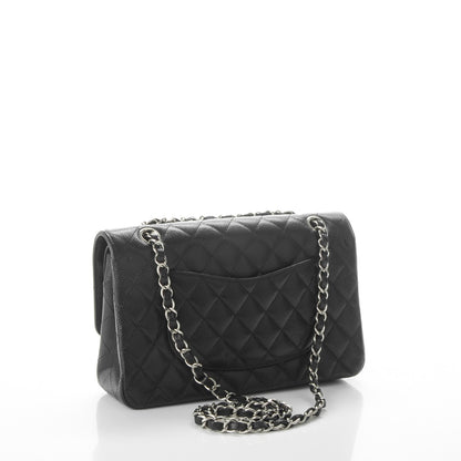 Chanel Caviar Quilted Medium Double Flap Black 3 of 7