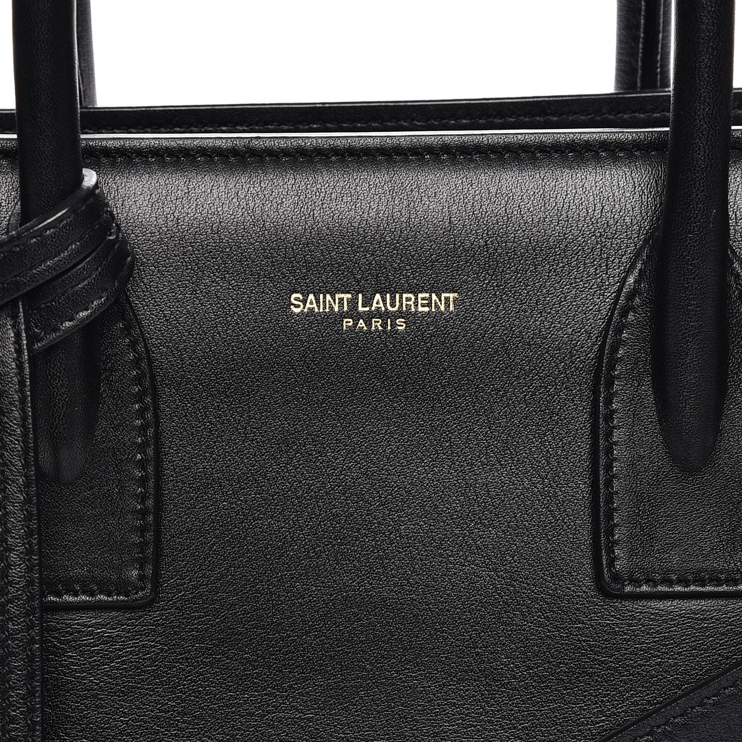 Saint Laurent Calfskin Baby Sac De Jour Black 8 of 8
