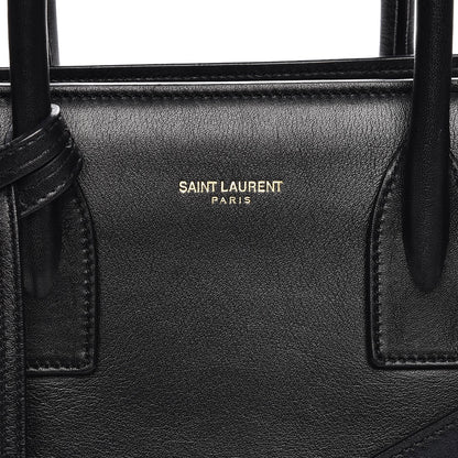 Saint Laurent Calfskin Baby Sac De Jour Black 8 of 8
