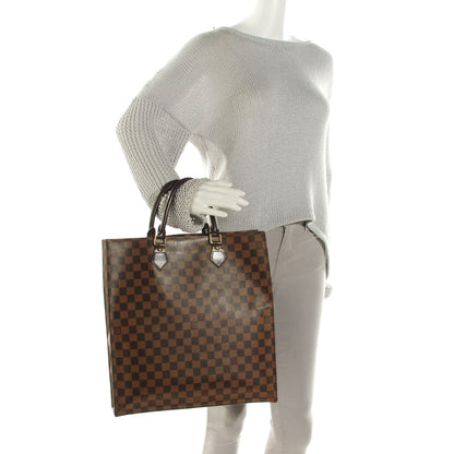 Louis Vuitton Damier Ebene Sac Plat 2 of 8