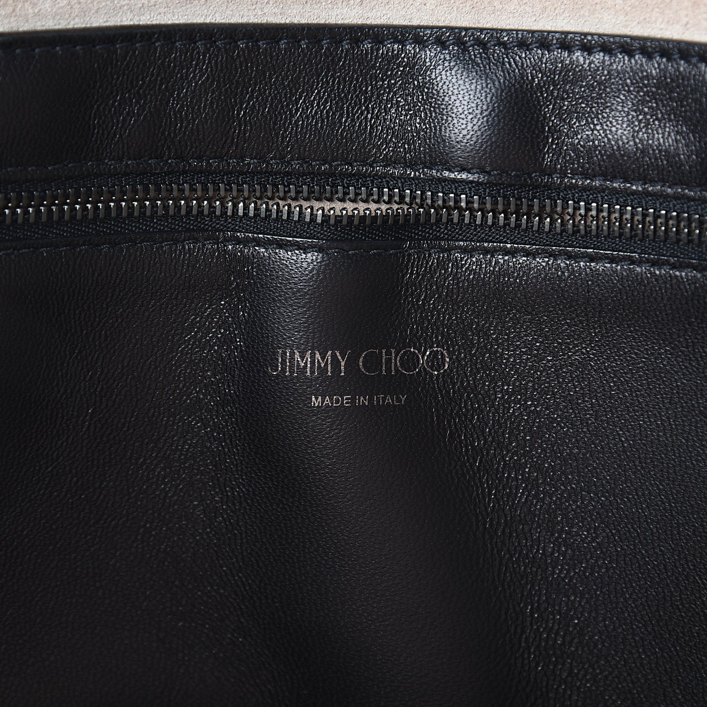 Crocodile Embossed Satin Calfskin Twist East West Tote Steel Blue