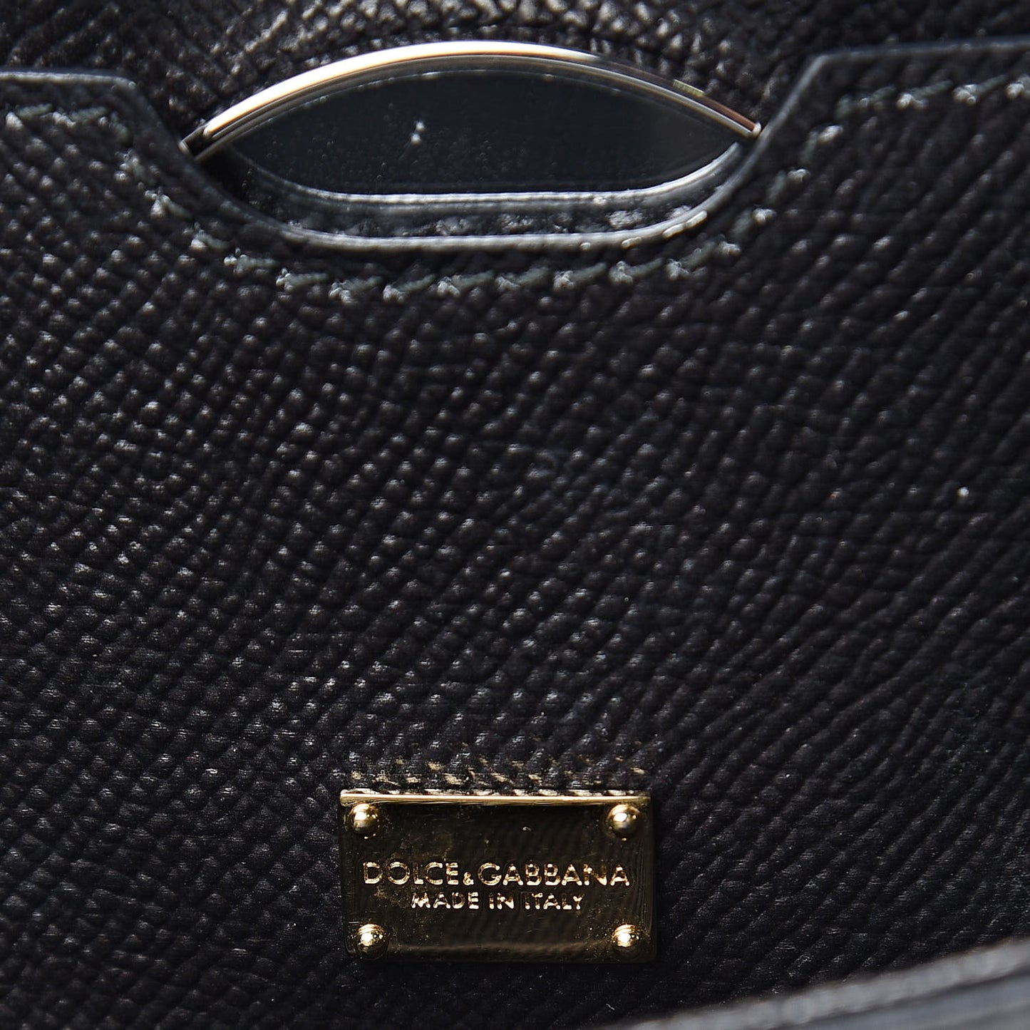 Dauphine Orange Print Medium Miss Sicily Satchel Black