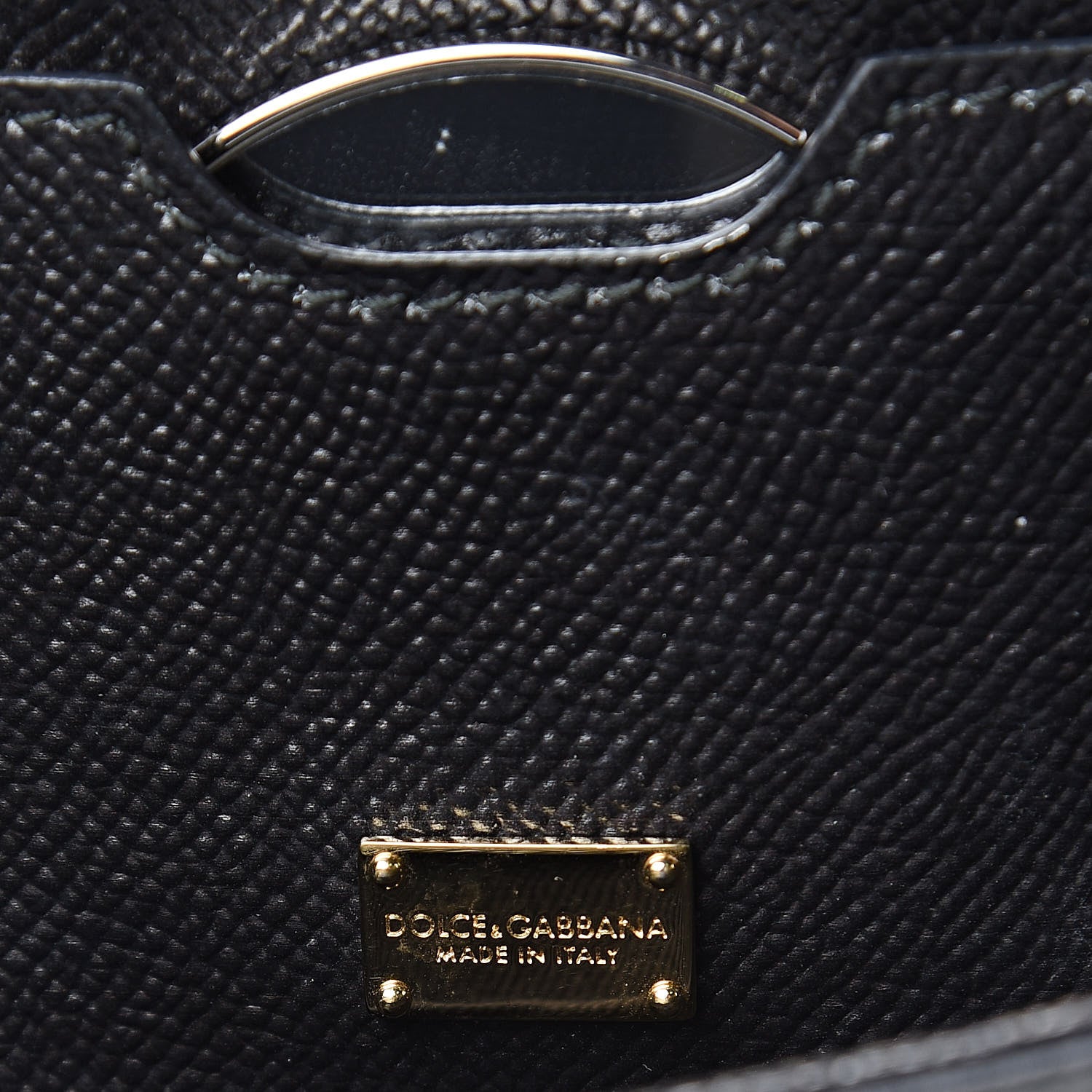 Dolce & Gabbana Dauphine Orange Print Medium Miss Sicily Satchel Black 6 of 13