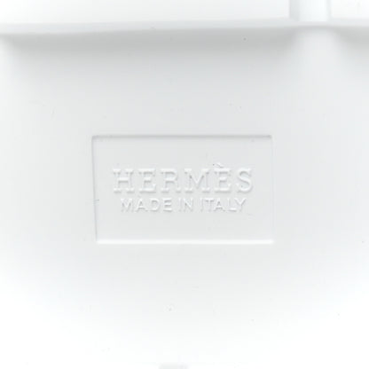 Hermes Calfskin Parachute Fresh Ankle Boots 38.5 White 6 of 9