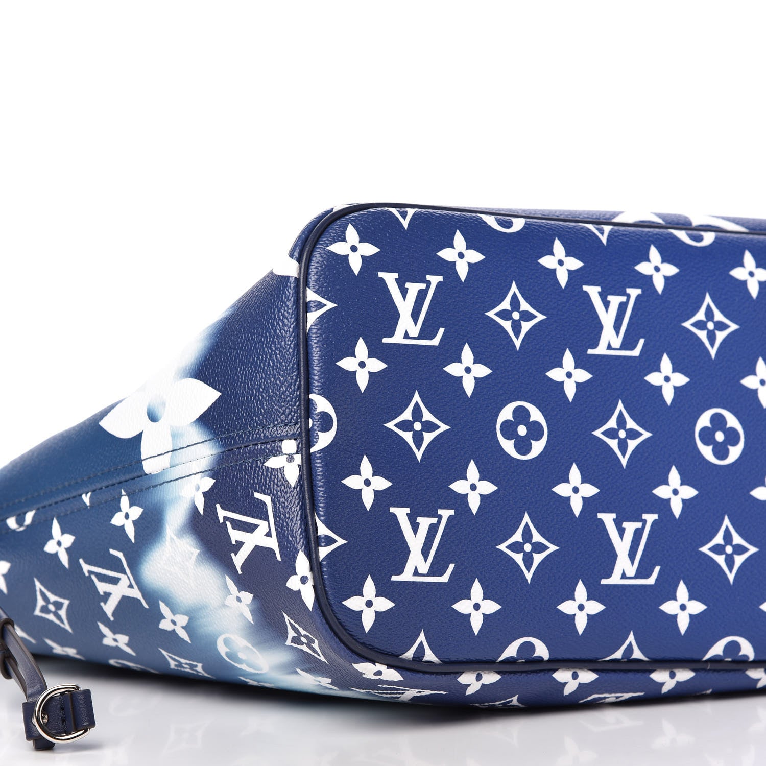Louis Vuitton Monogram Escale Neverfull MM Blue 6 of 10