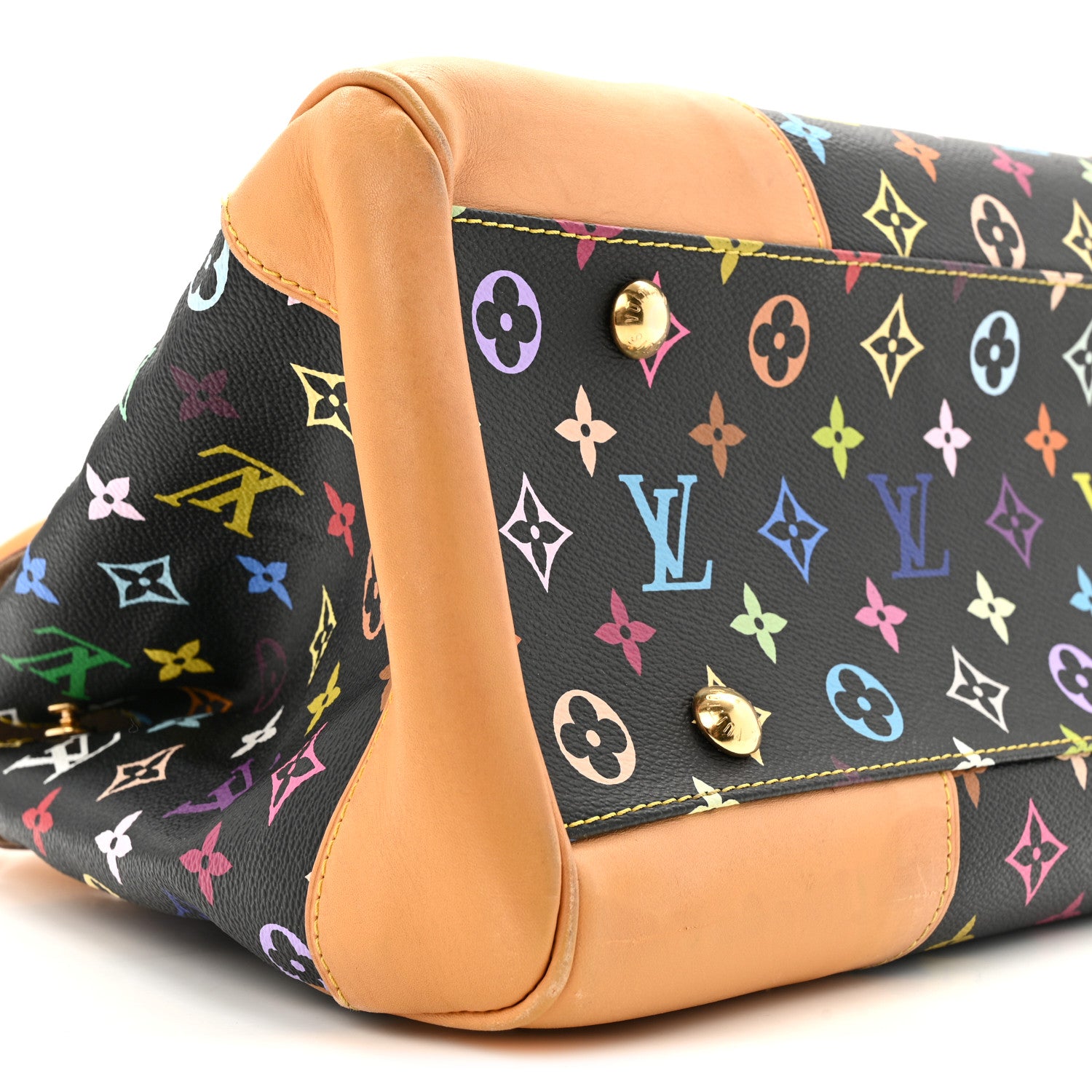 Louis Vuitton Monogram Multicolor Beverly GM Black 8 of 14
