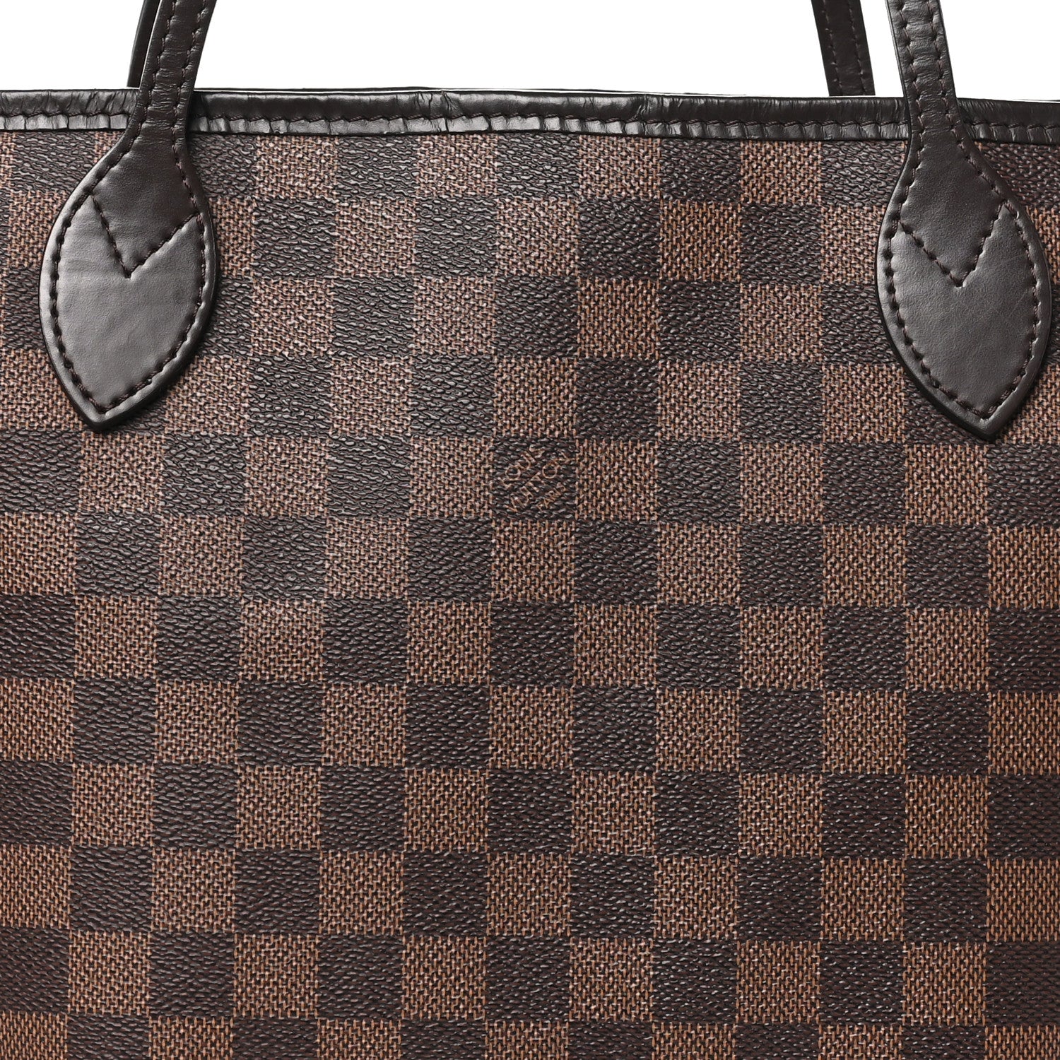 Louis Vuitton Damier Ebene Neo Neverfull MM Rose Ballerine 7 of 9