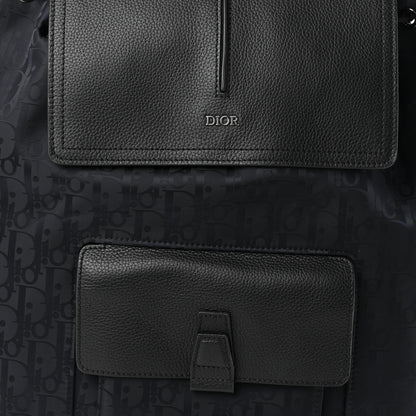 Christian Dior Nylon Oblique Motion Backpack Blue 6 of 11