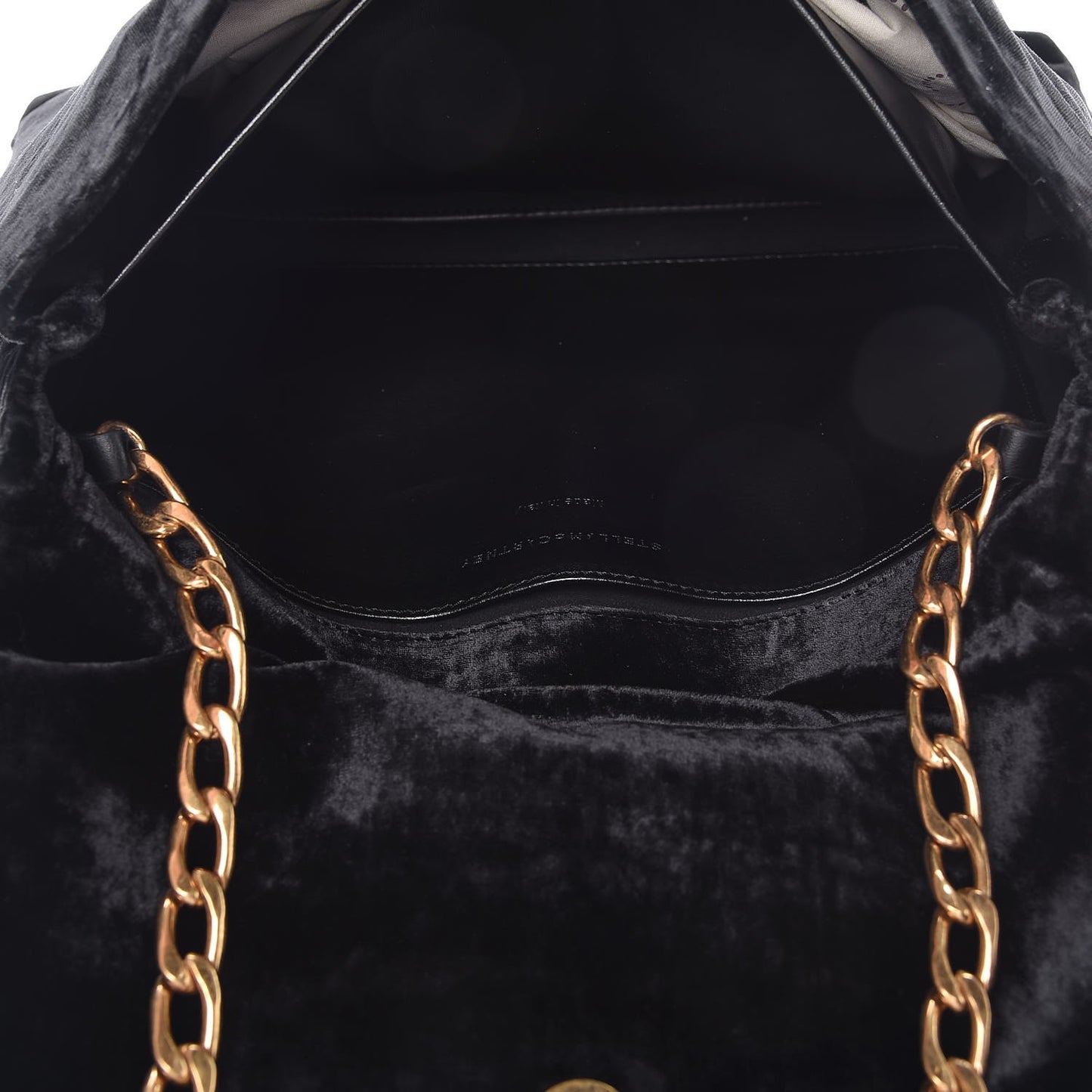 Velvet Nina Fold Over Black