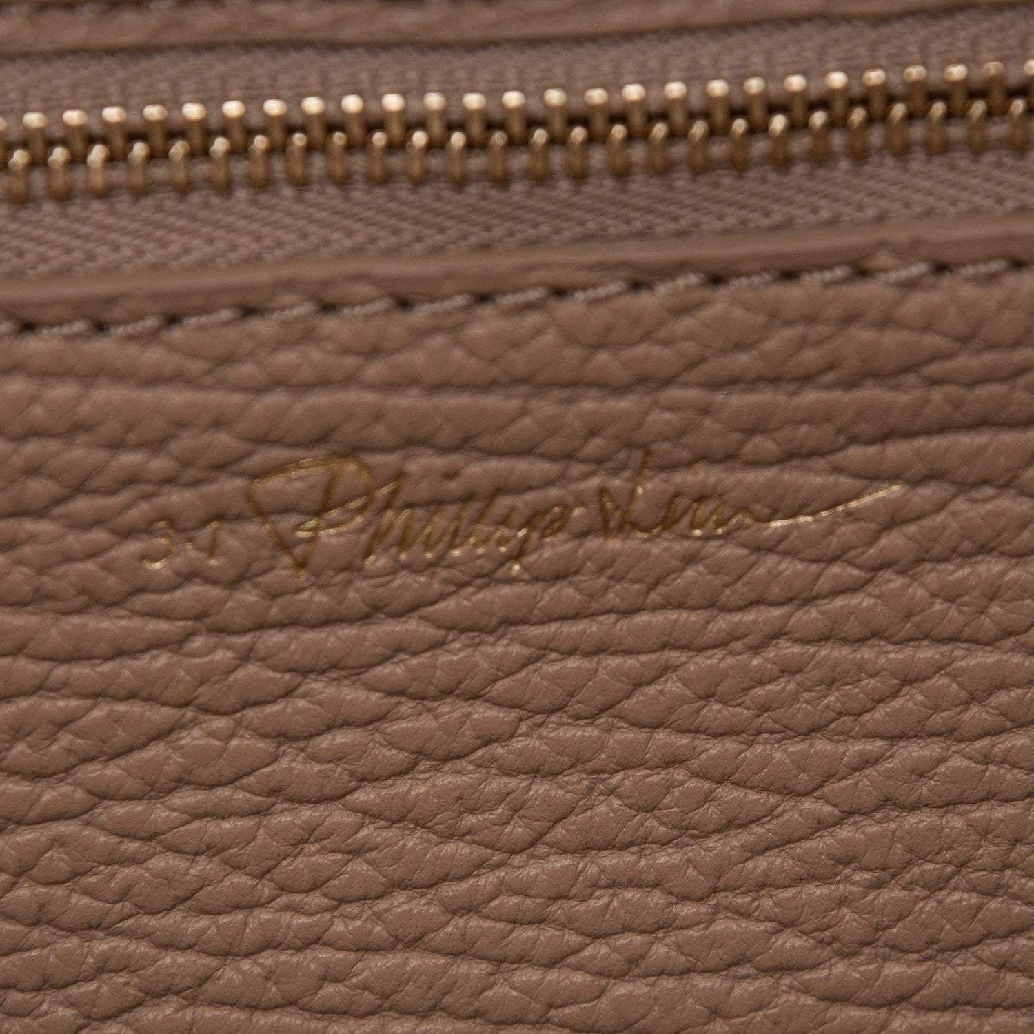 3.1 Phillip Lim 3.1 Textured Calfskin Mini Pashli Satchel Cashew 6 of 6