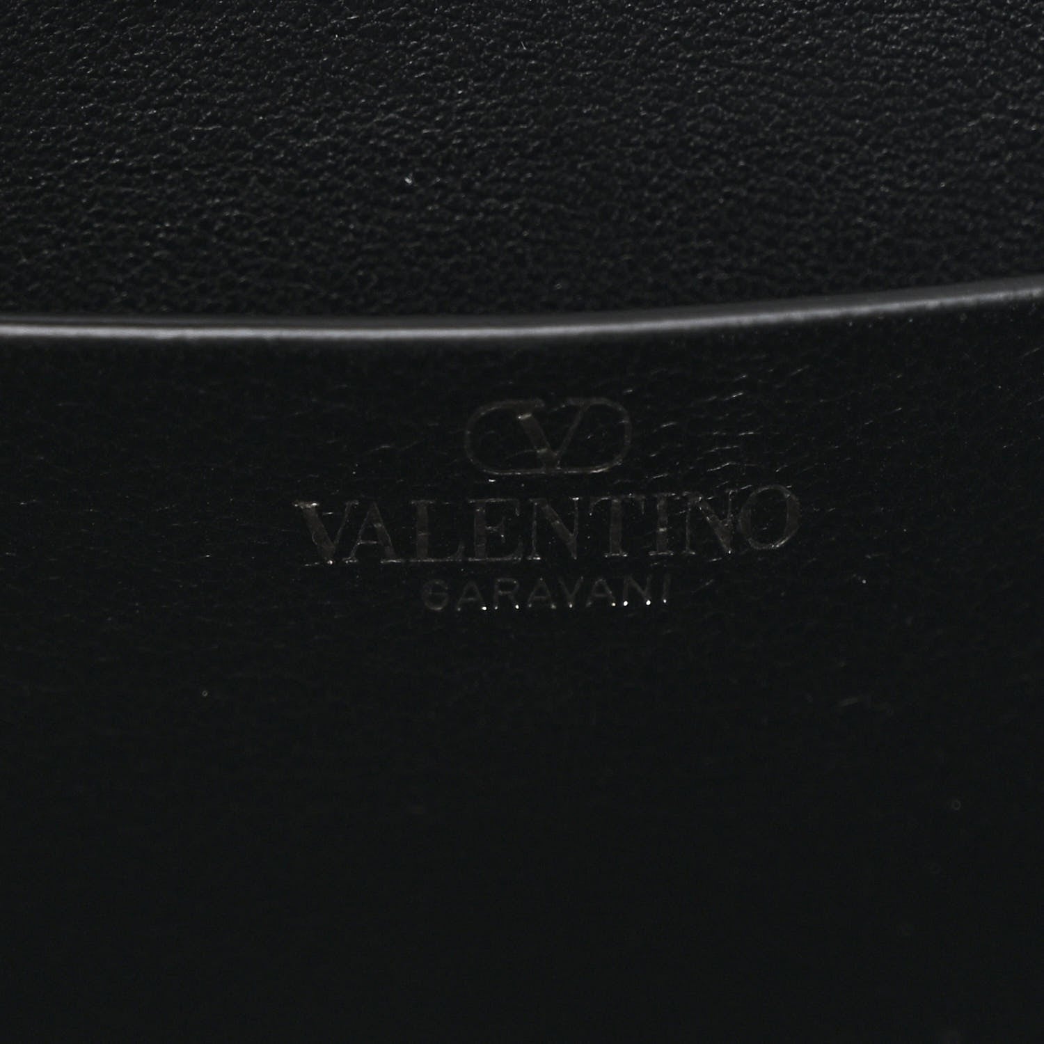 Valentino Garavani Grainy Calfskin Medium Vlogo Moon Hobo Bag Black 6 of 9