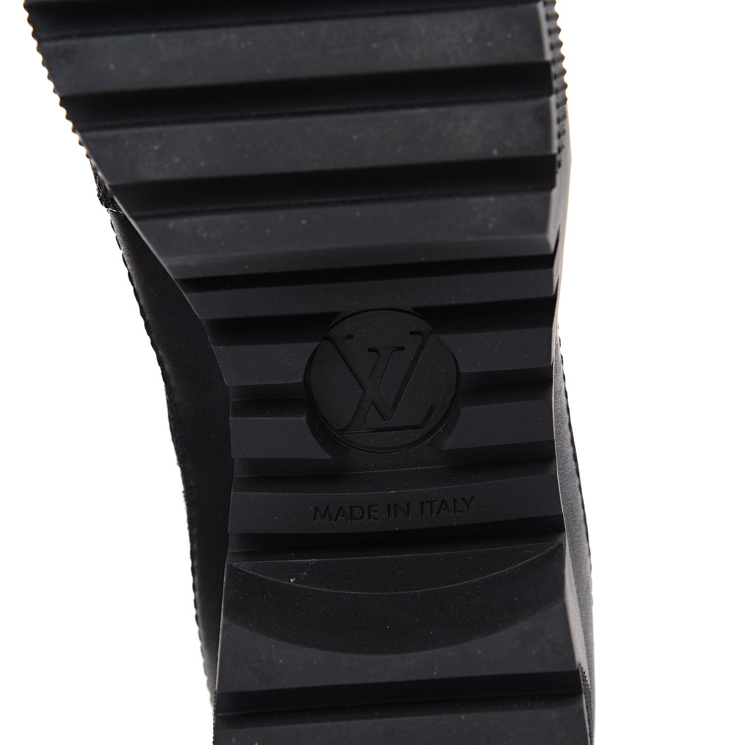 Louis Vuitton Suede Calfskin Laureate Platform Desert Boots 40 Black 6 of 9