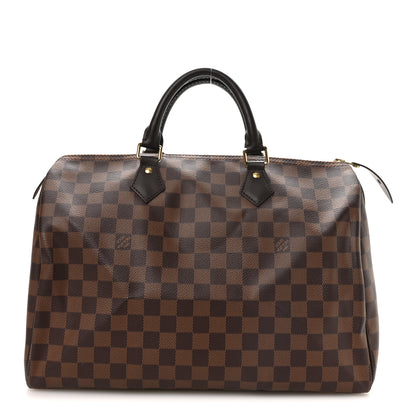 Louis Vuitton Damier Ebene Speedy 35 1 of 10