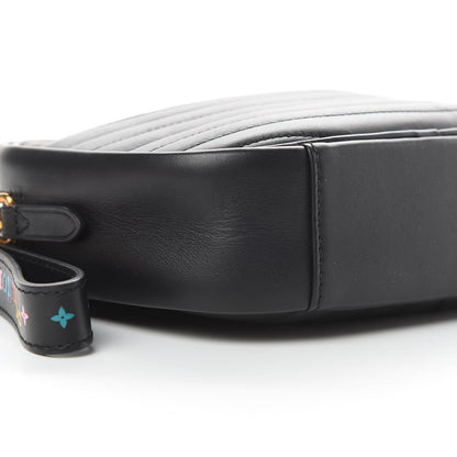 Louis Vuitton Calfskin New Wave Camera Bag Black 9 of 11