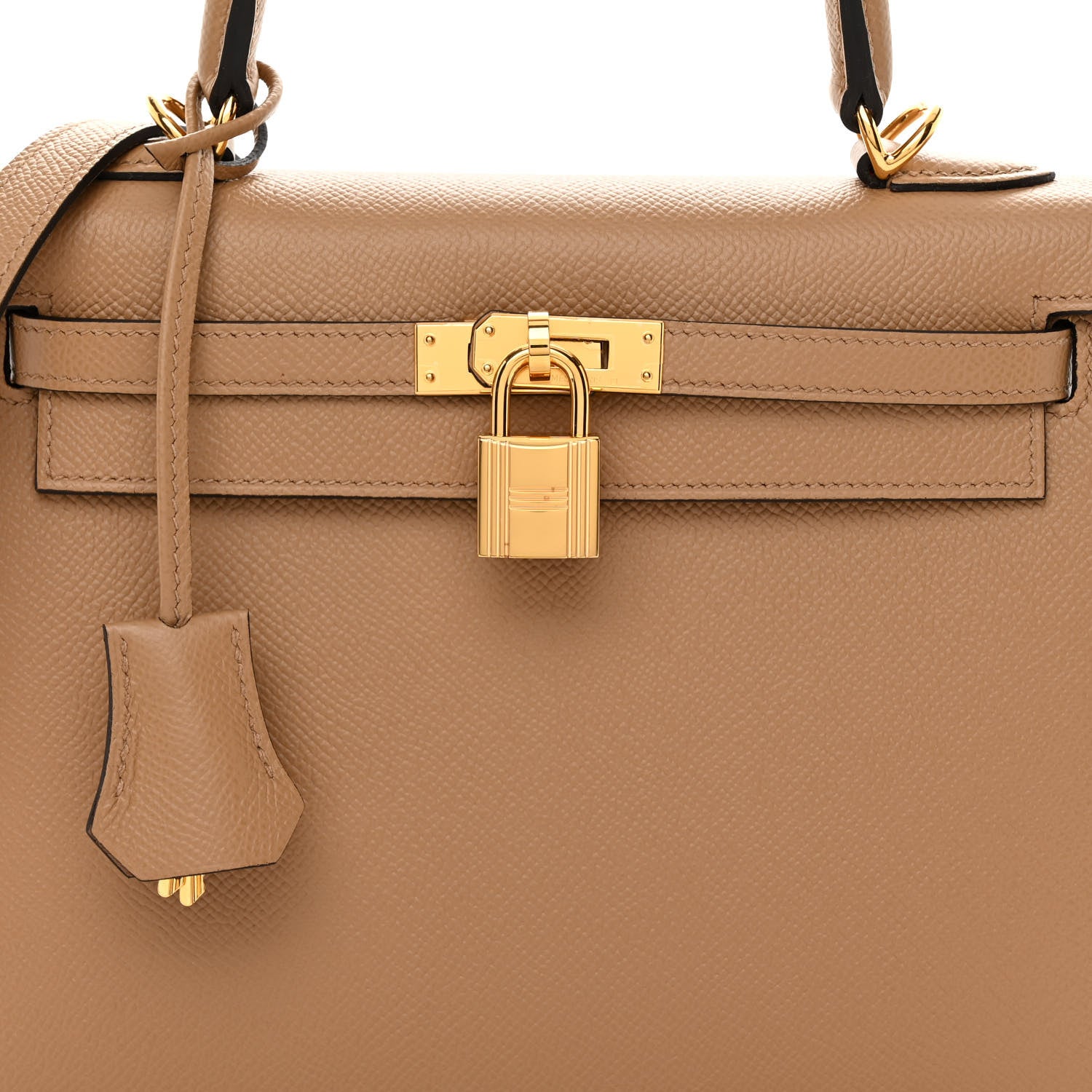 Hermes Epsom Kelly Sellier 25 Chai 8 of 13