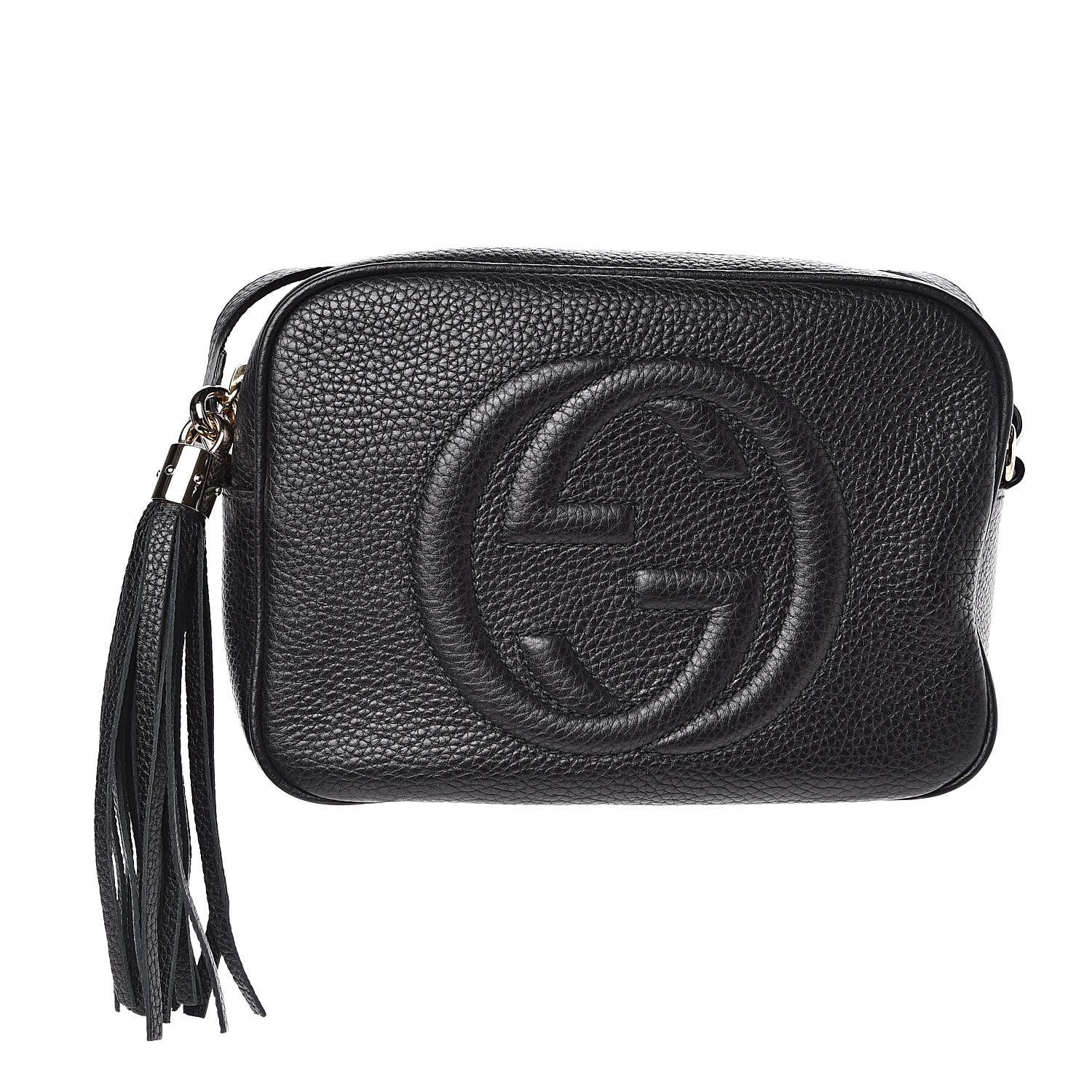 Gucci Pebbled Calfskin Small Soho Disco Bag Black 1 of 10