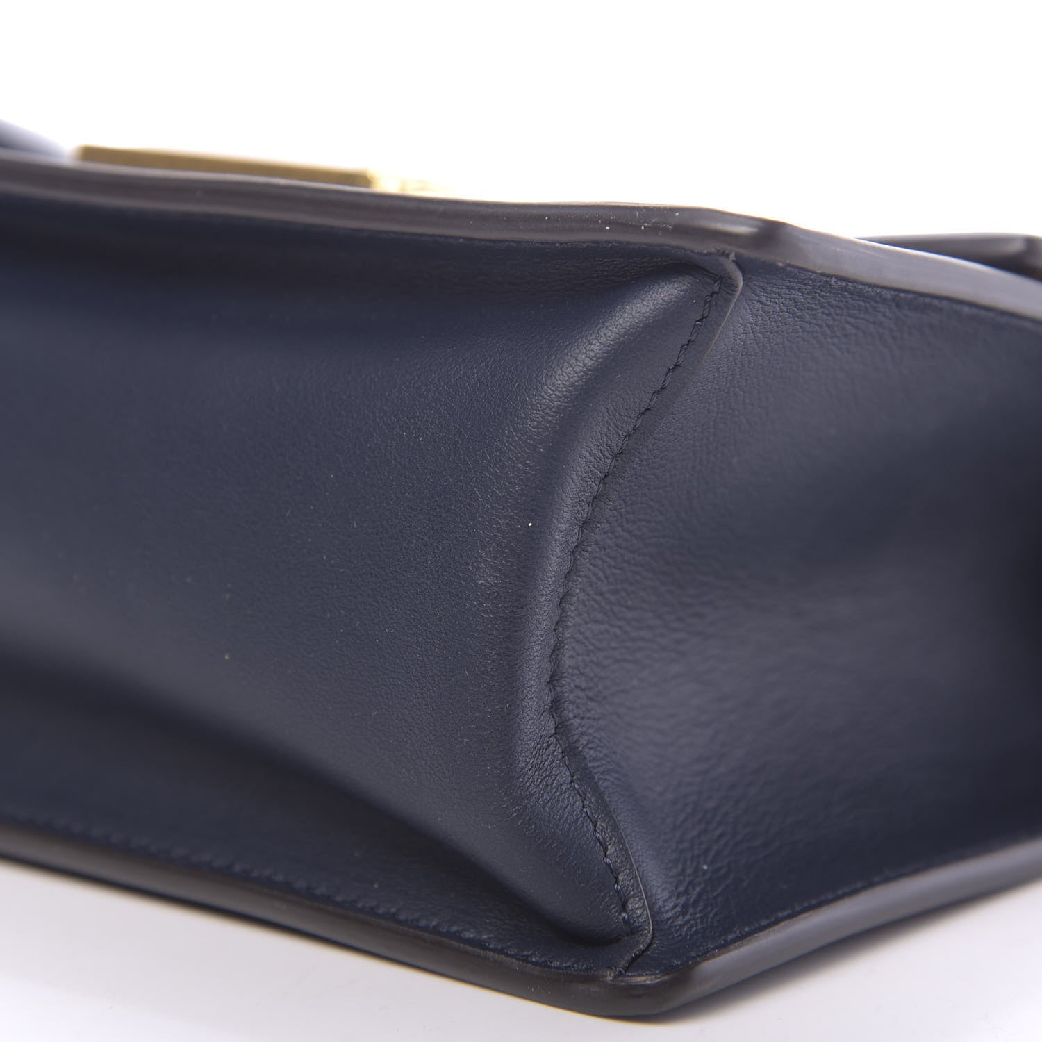 Fendi Vitello Grace Matte Small Kan U Shoulder Bag Midnight 8 of 11