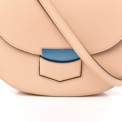 Celine Grained Calfskin Small Trotteur Powder 10 of 10