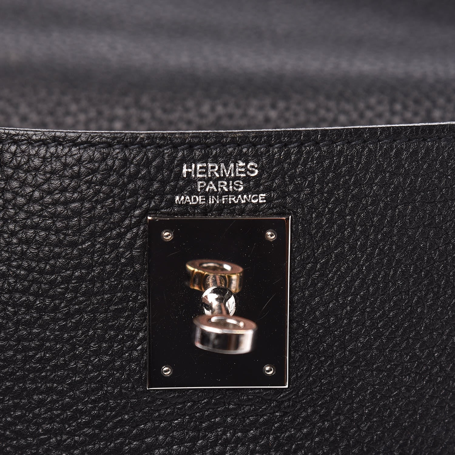 Hermes Togo Kelly Retourne 32 Black 8 of 16