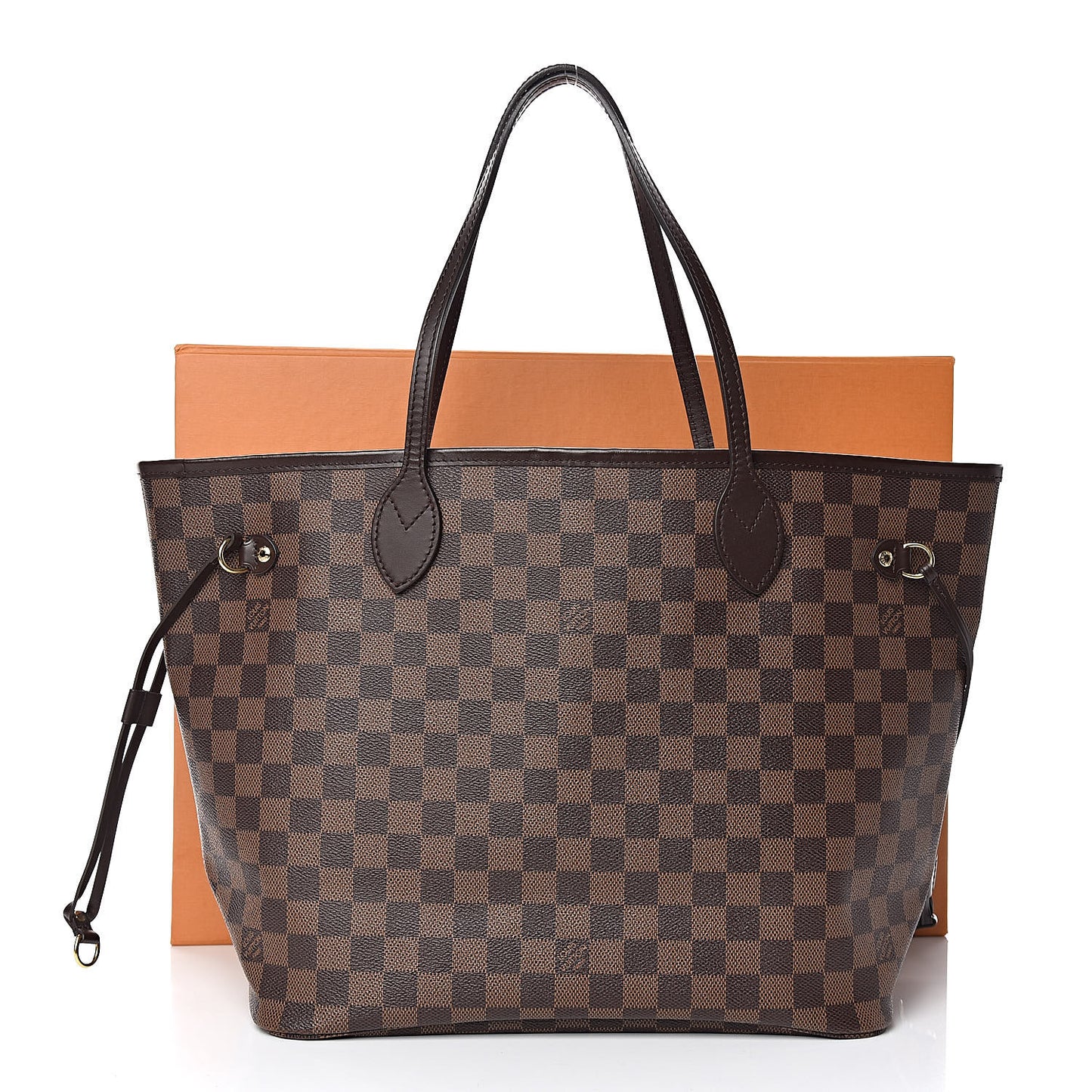 Damier Ebene Neo Neverfull MM Rose Ballerine