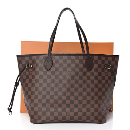 Louis Vuitton Damier Ebene Neo Neverfull MM Rose Ballerine 14 of 14