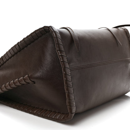 Chloe Calfskin Large Mony Tote Bold Brown 7 of 8