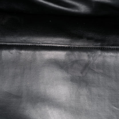 Chanel Calfskin Stitched Duffel Bag Black 13 of 20
