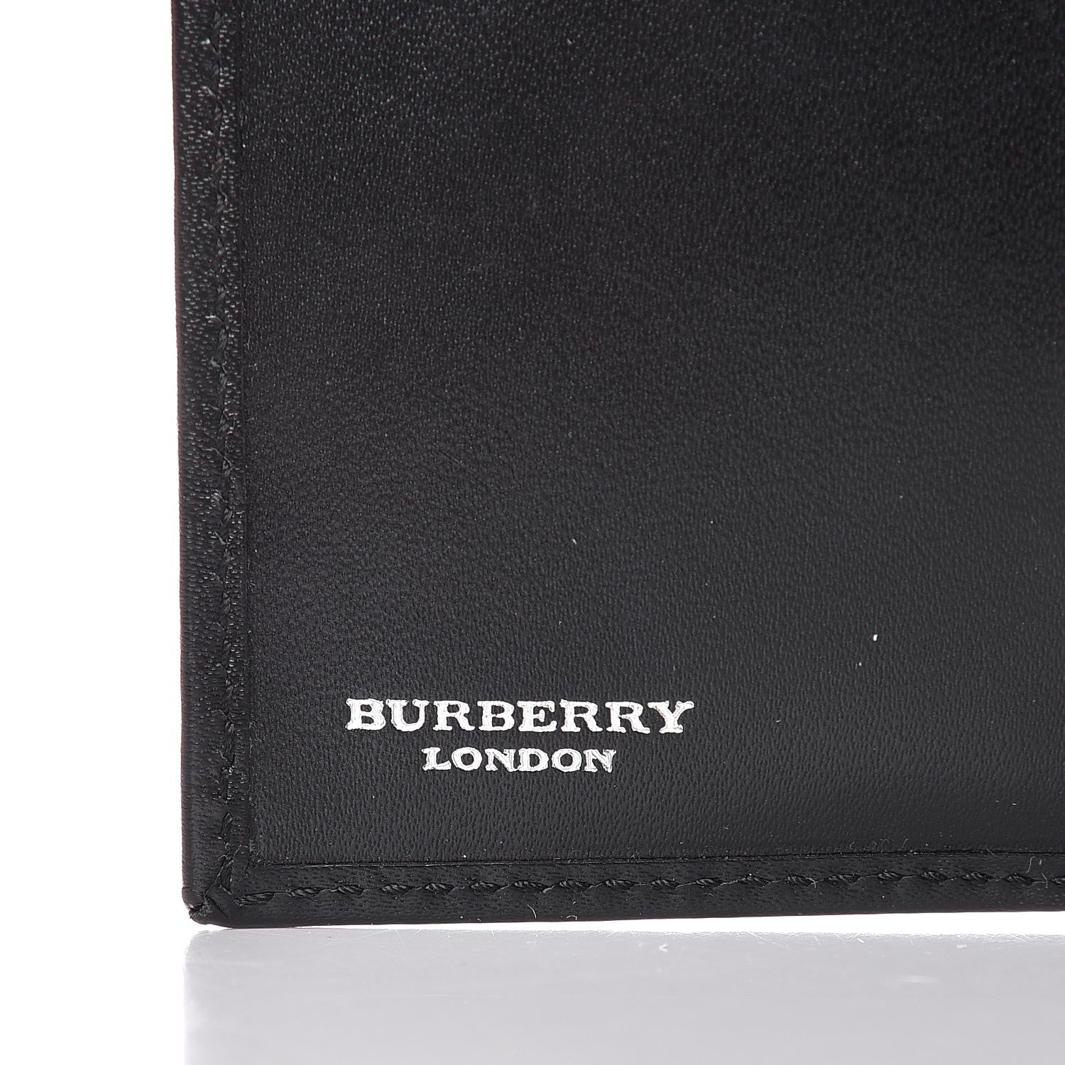Burberry Nova Check Compact Wallet Black 7 of 12