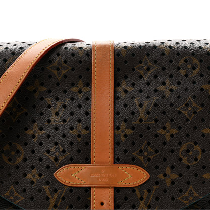 Louis Vuitton Monogram SC Flore Saumur Teal 7 of 10