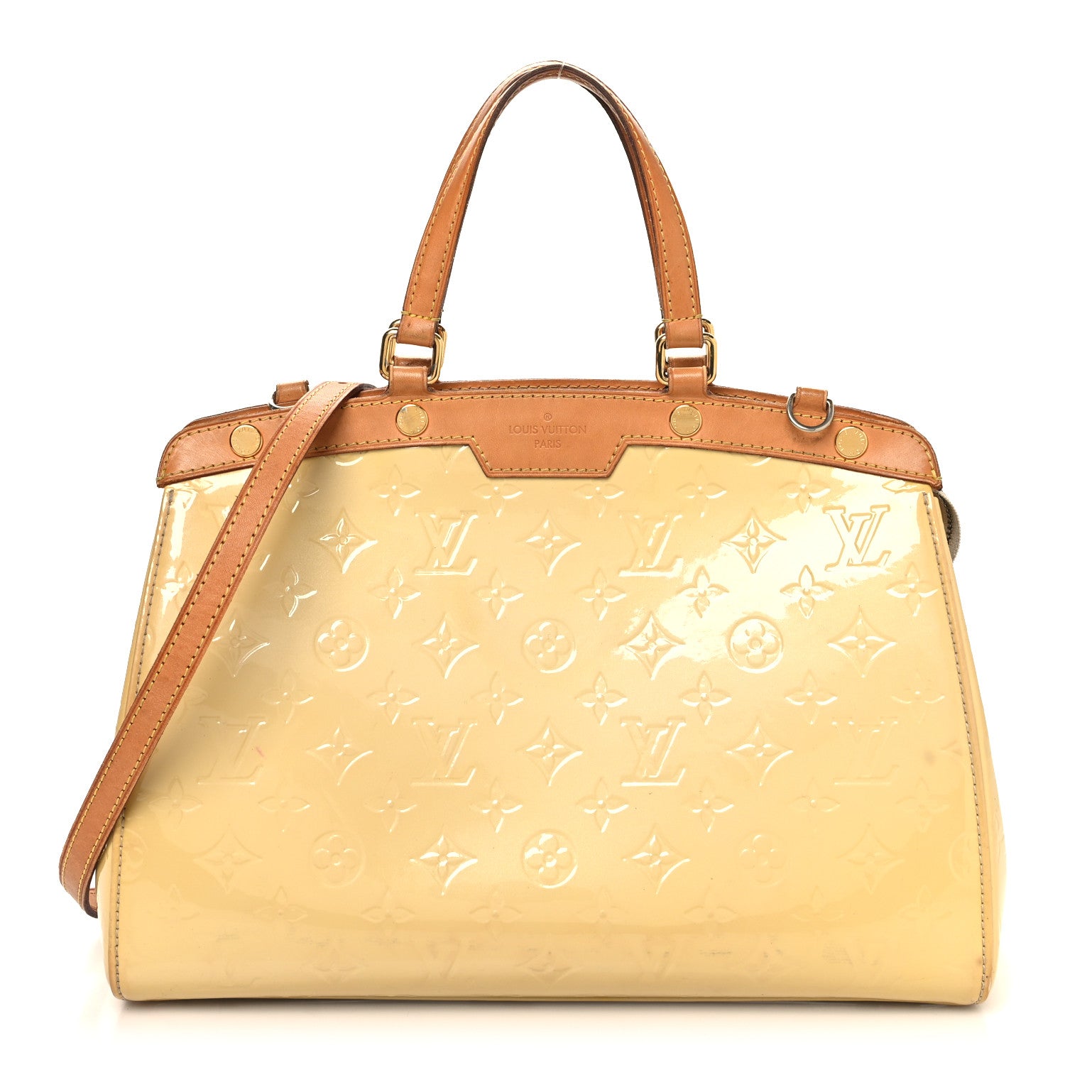 Louis Vuitton Vernis Brea MM Blanc Corail 1 of 11
