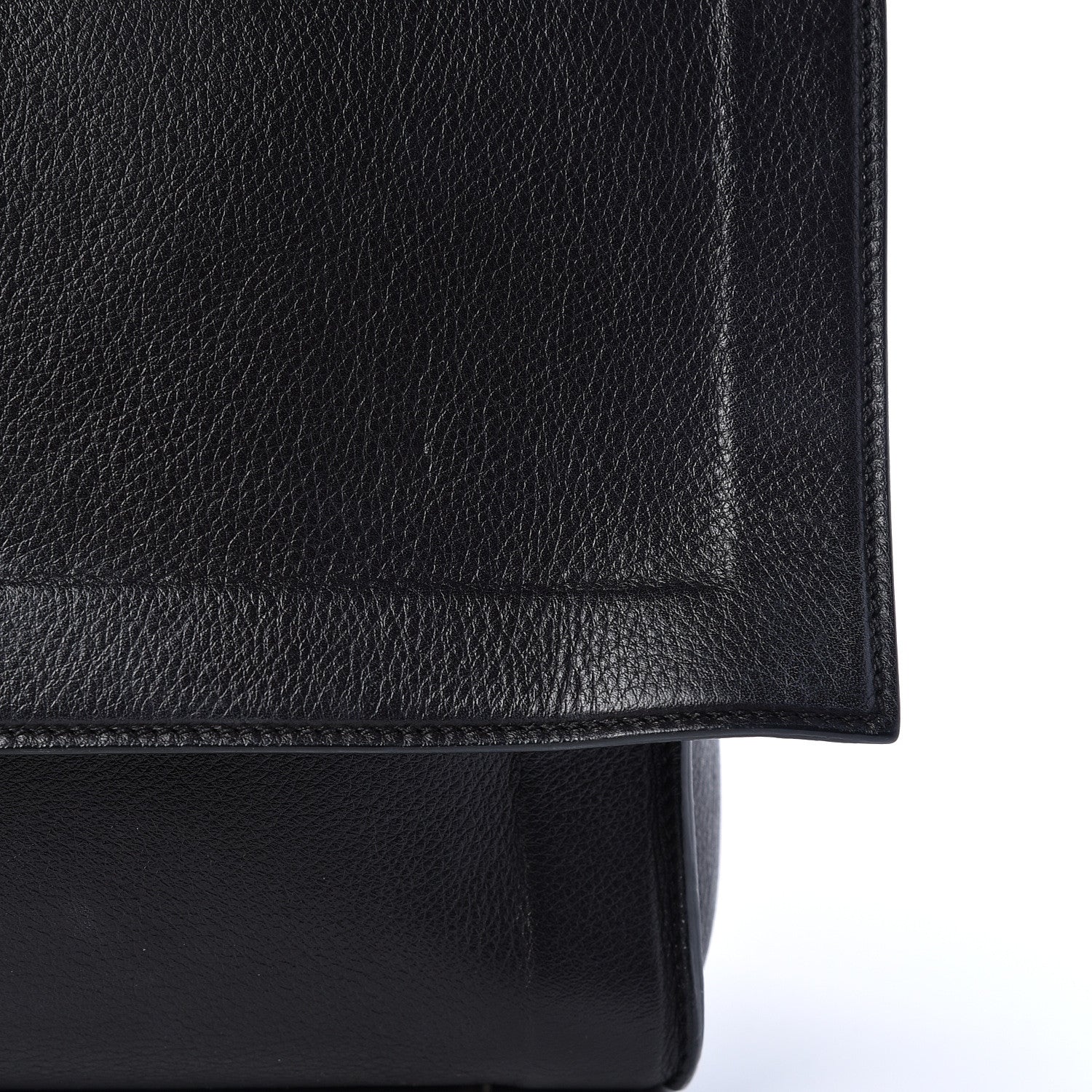 Givenchy Grained Calfskin Medium Shark Lock Satchel Black 10 of 10