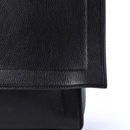 Givenchy Grained Calfskin Medium Shark Lock Satchel Black 10 of 10