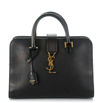 Saint Laurent Calfskin Small Monogram Cabas Black 1 of 6