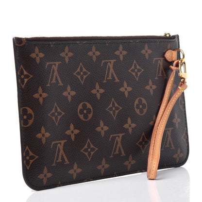 Louis Vuitton Monogram Neverfull MM GM Pochette 3 of 11