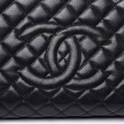 Chanel Caviar Quilted XL Grand Shopping Tote GST Black 10 of 10