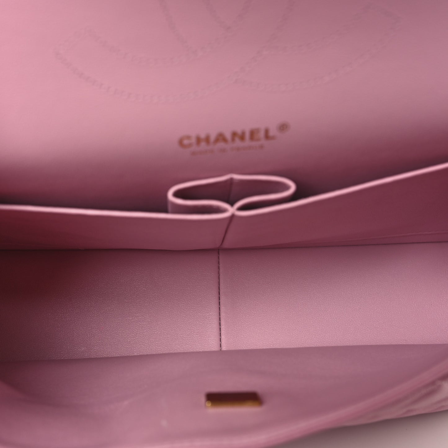 Caviar Quilted Jumbo Double Flap Pink