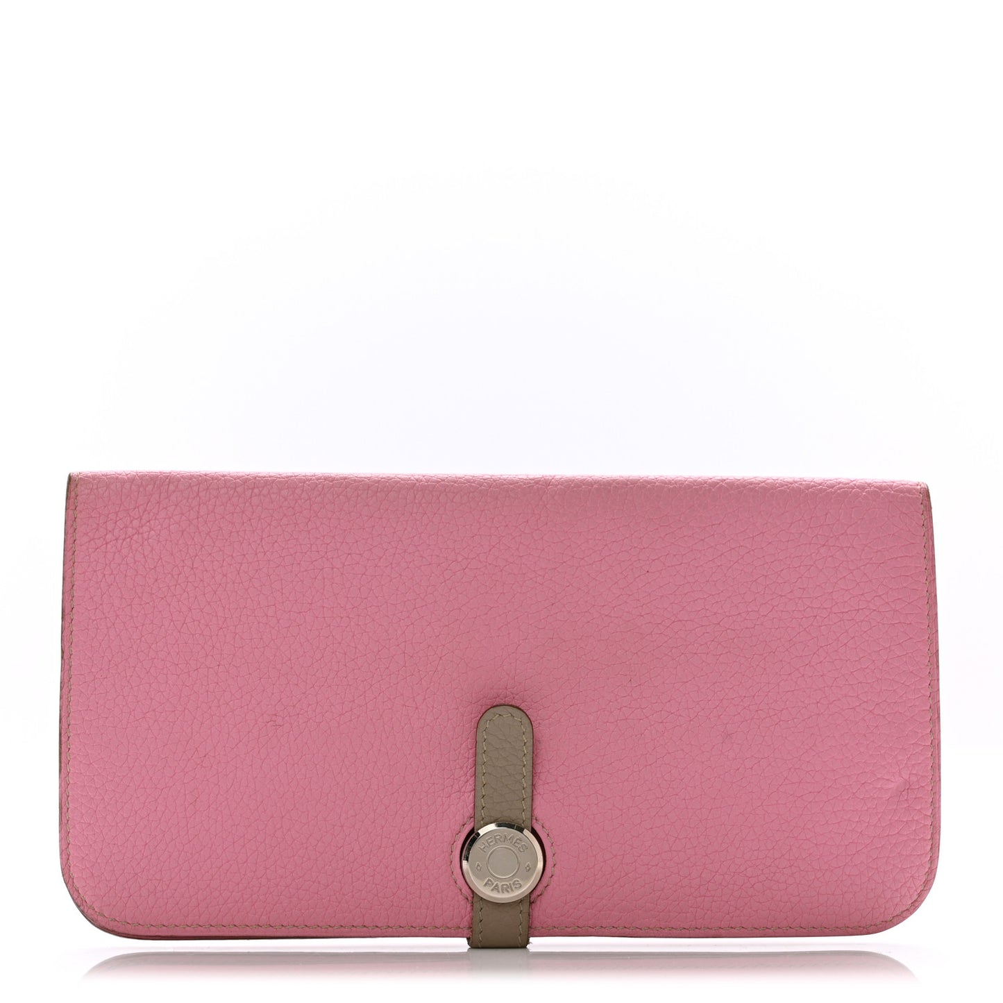 Togo Dogon Recto Verso Wallet 5P Gris Tourterelle
