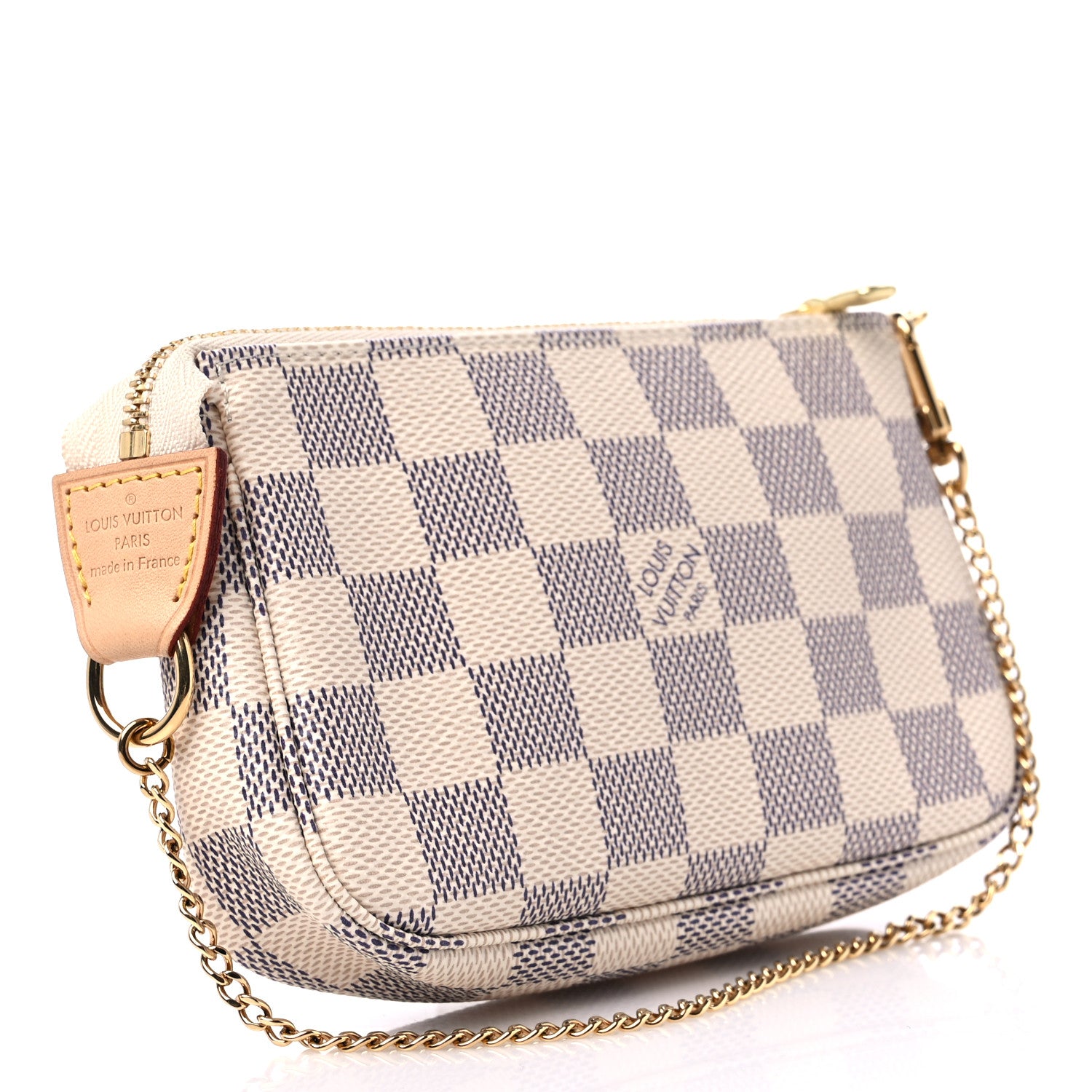 Louis Vuitton Damier Azur Mini Pochette Accessories 3 of 11