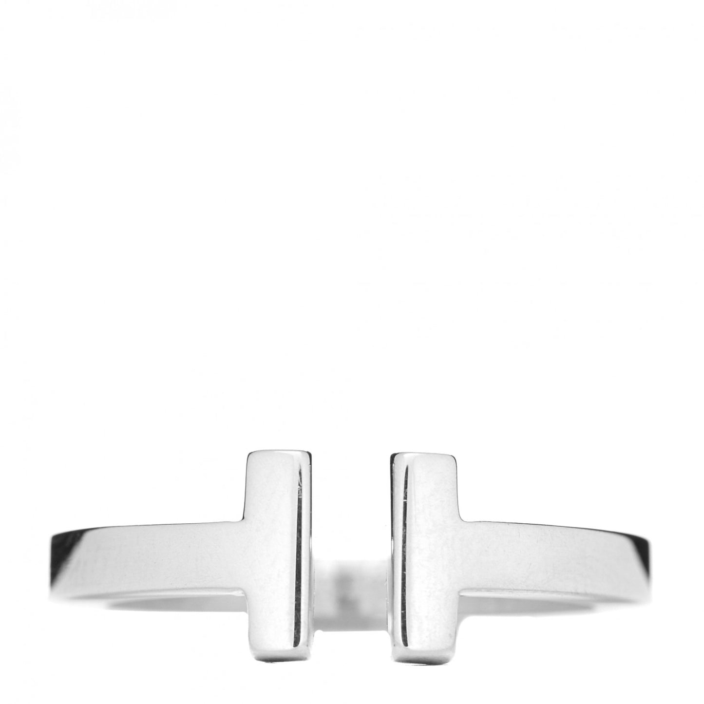 Sterling Silver T Square Ring 54 7