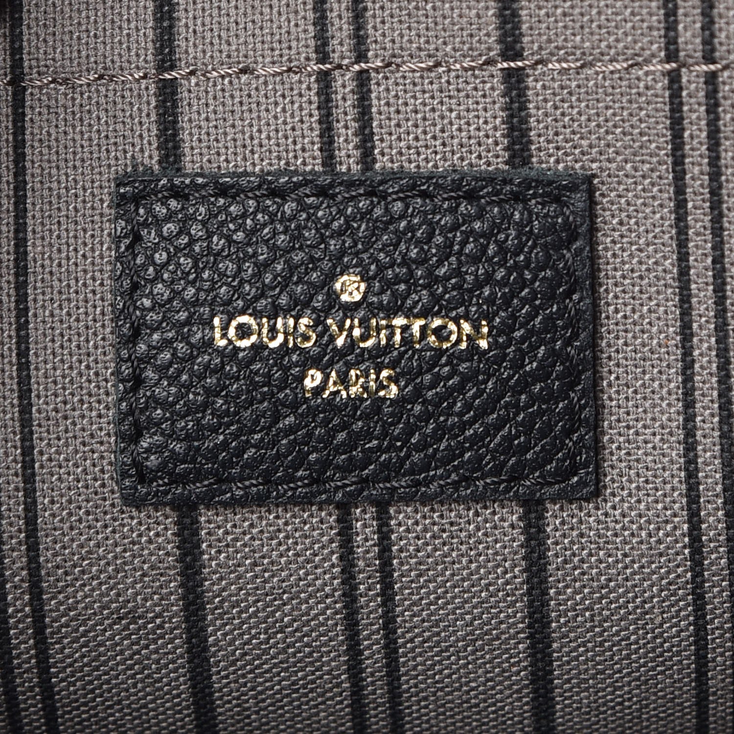 Louis Vuitton Empreinte Montaigne MM Black 6 of 14