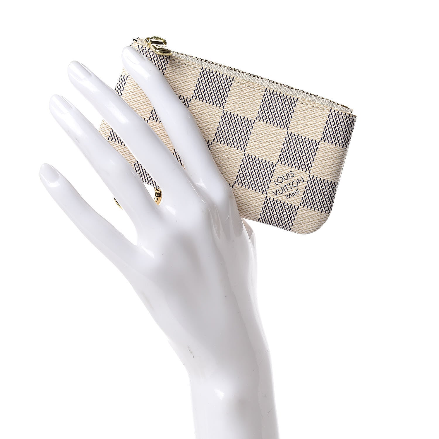 Louis Vuitton Damier Azur Key Pouch 2 of 7