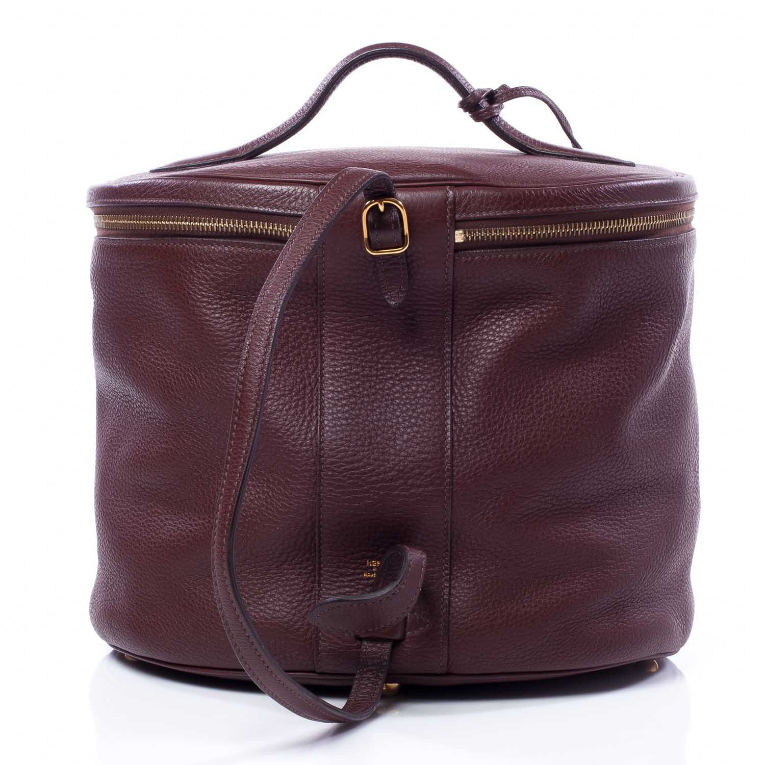 Hermes Intercity Victoria Travel Cosmetic Case Havane 3 of 8