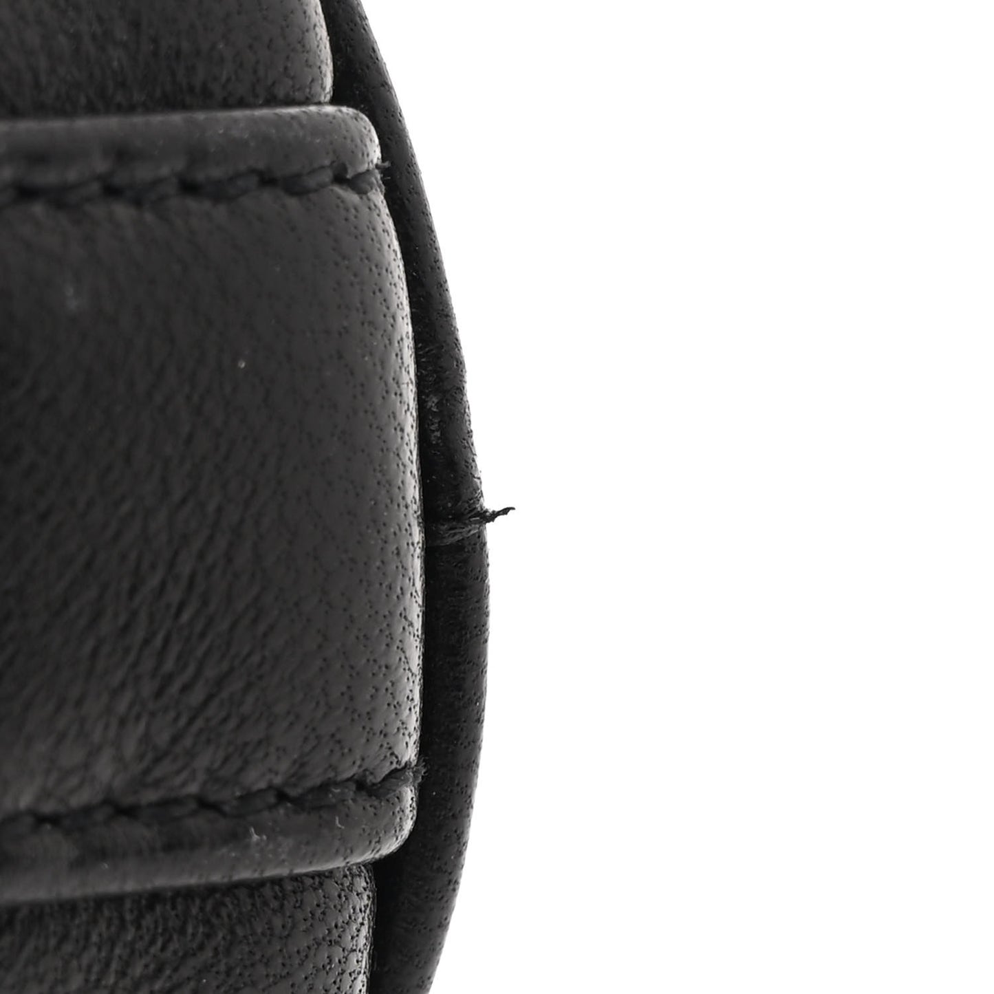 Lambskin Carre Quilted Cassandre Mini Camera Bag Black