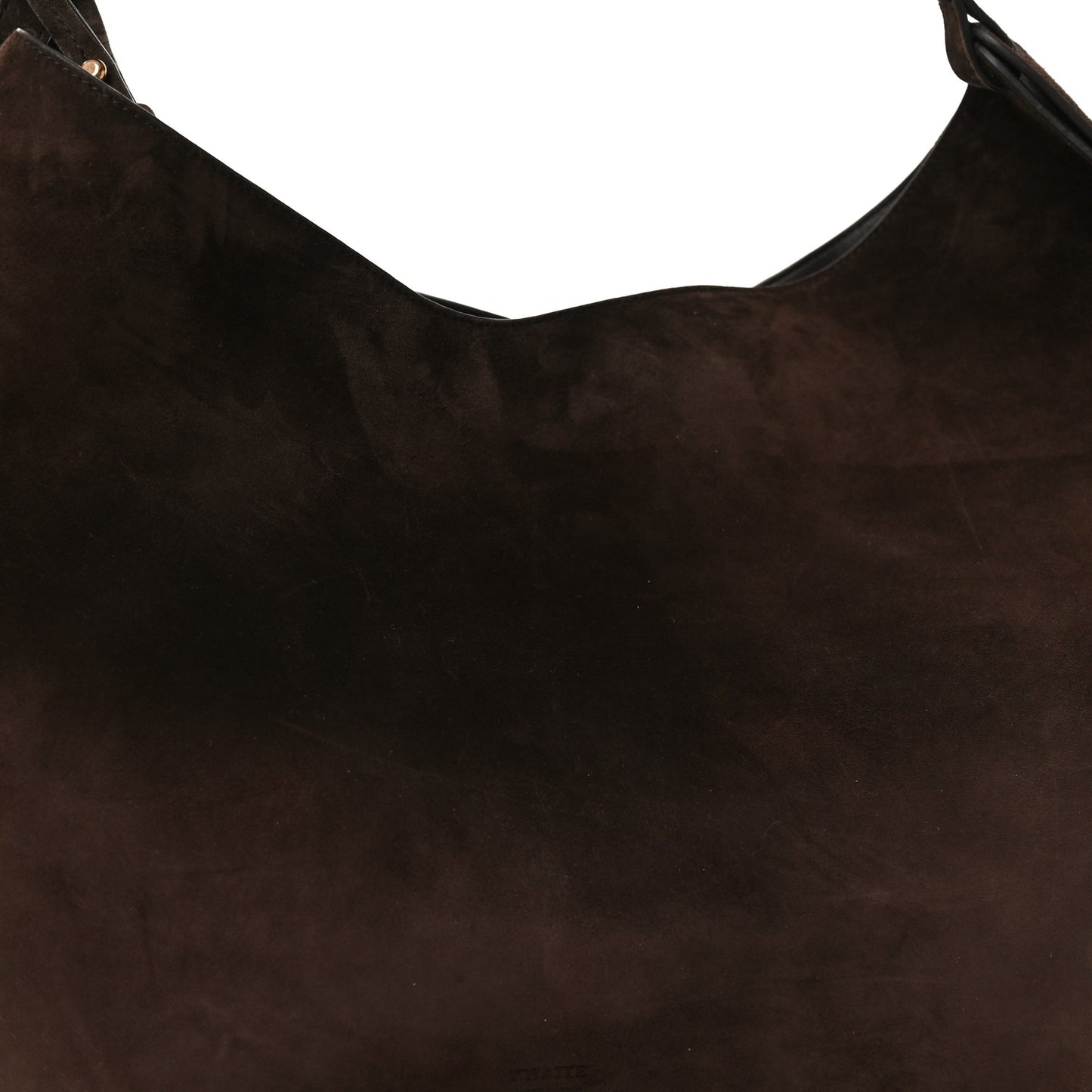 Suede Calfskin Medium Lotus Tote Coffee