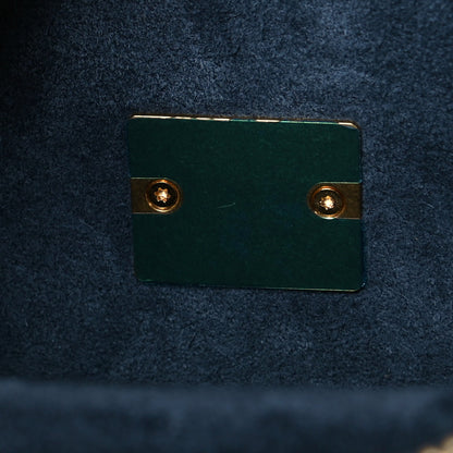 Celine Baby Grained Calfskin Micro Belt Bag Navy Blue 5 of 10