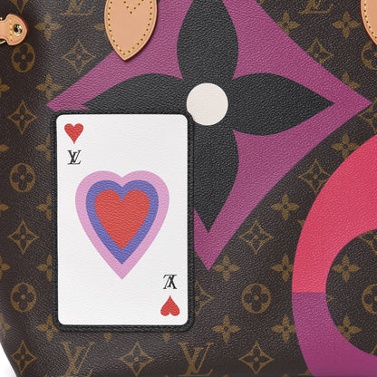 Louis Vuitton Monogram Game On Neverfull MM 9 of 9