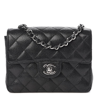 Chanel Caviar Quilted Mini Square Flap Black 1 of 10